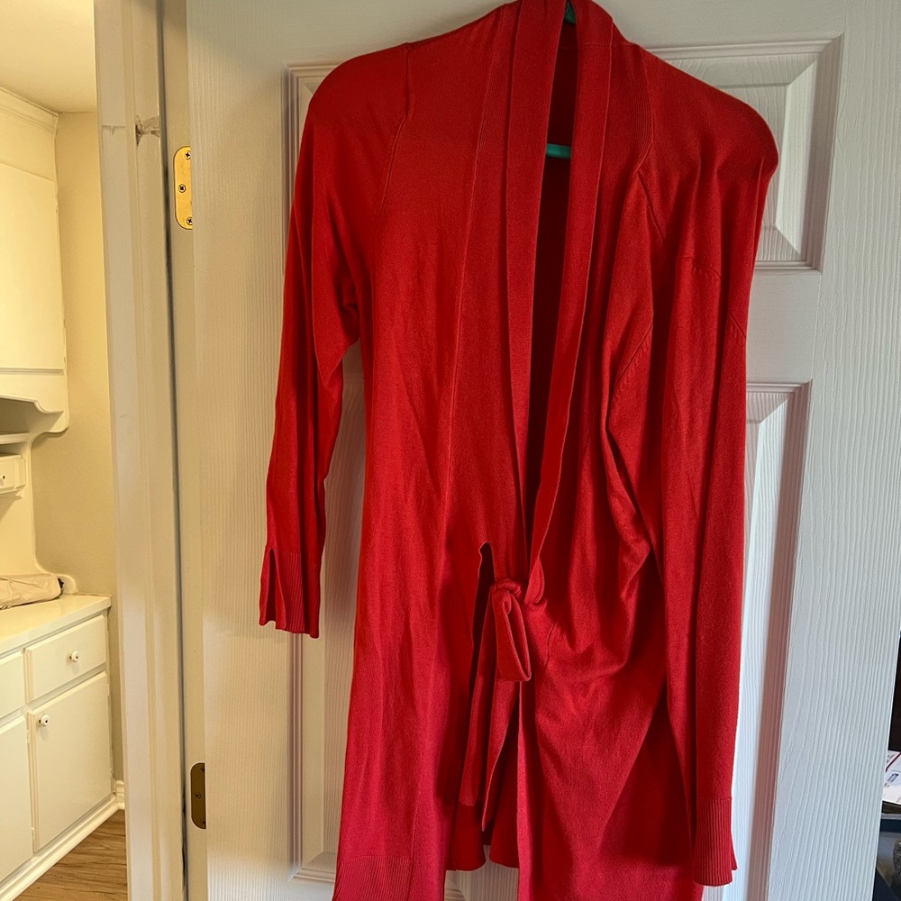 Joe Fresh Red Cardigan - image 1